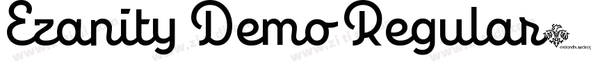 Ezanity Demo Regular字体转换